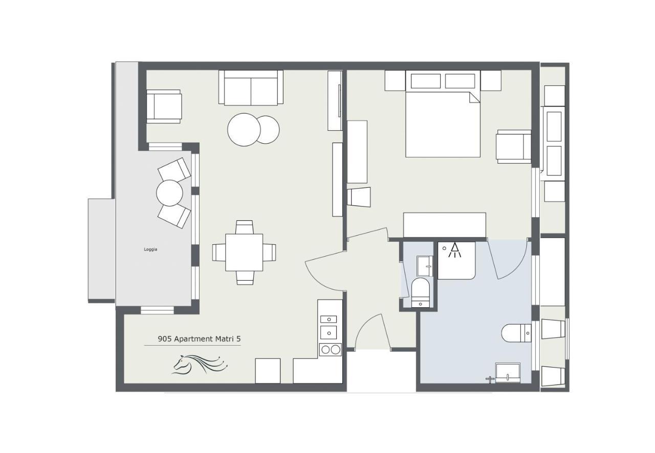 Apartmenthaus Matri By Pferd Auf Wolke Wald am Arlberg Kültér fotó